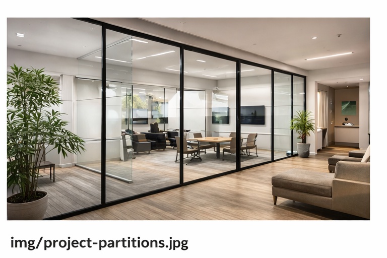 Office partitions