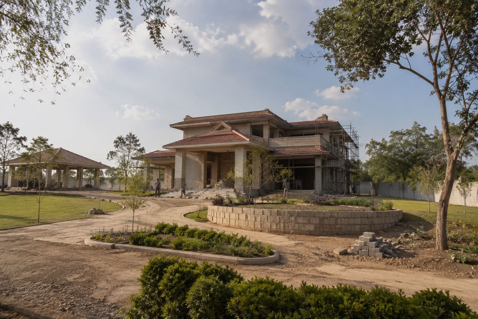 P1 - Farmhouse Project by AMR BuildScape