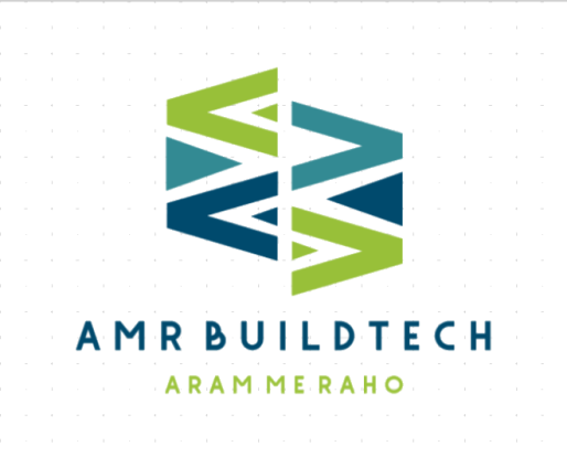 Architectural design blueprints from AMR Buildtech, leading civil contractors in Bhopal