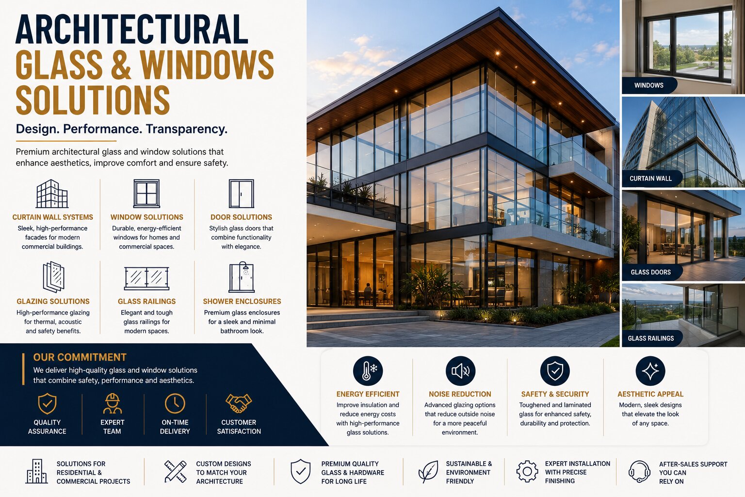 Glass & Windows Solutions by AMR BuildTech