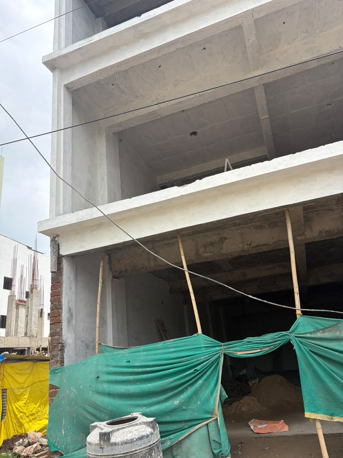 G+2 Residential Building under construction by AMR BuildTech, Bhopal, Madhya Pradesh, India