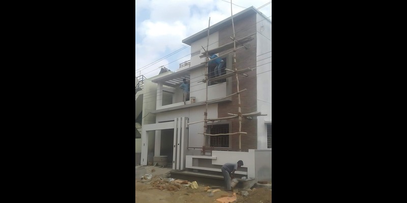 G+1 Duplex At Karond Shri Guptaji Residence construction project by AMR BuildTech in Karond Hills Bhopal