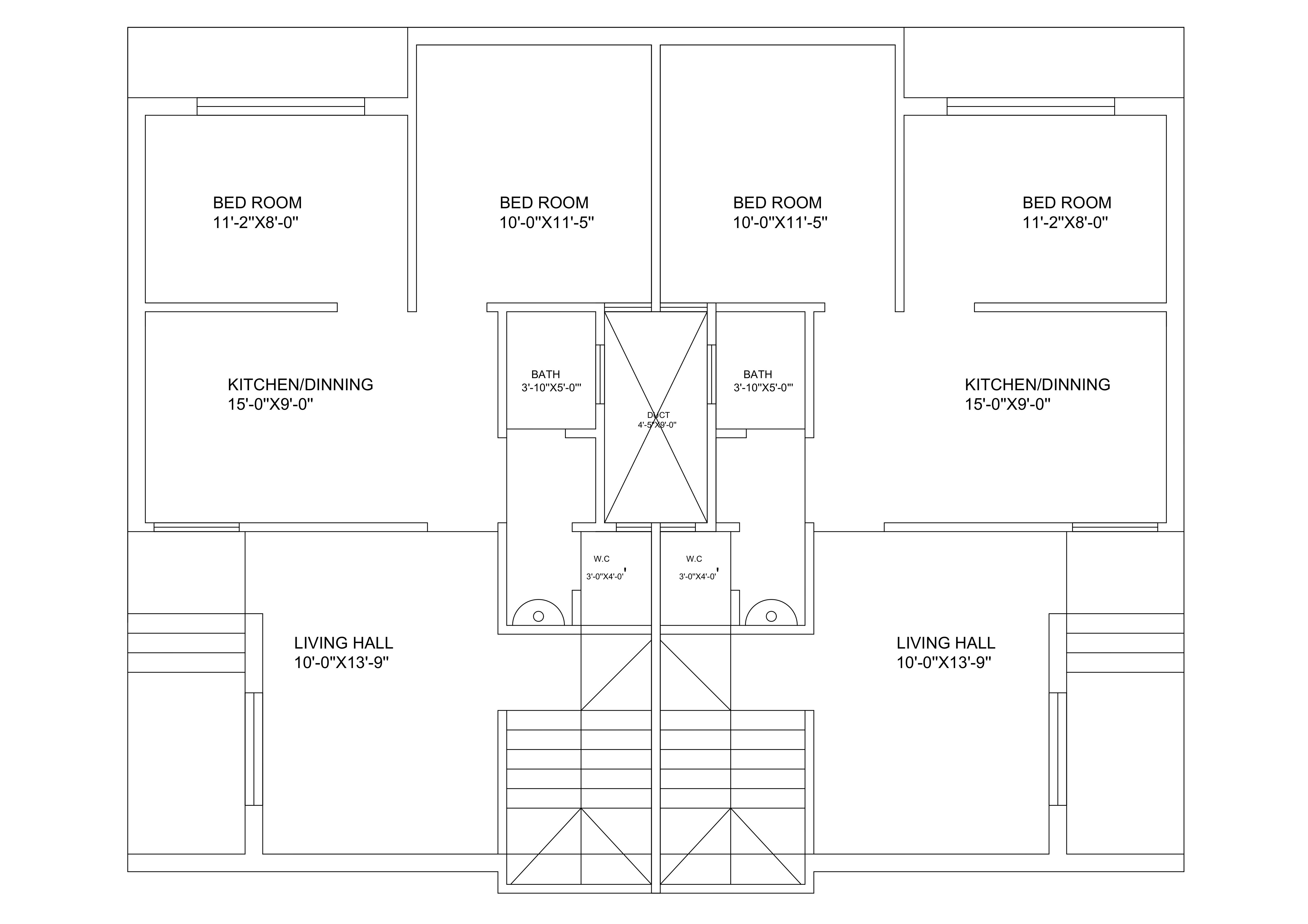 Floor plan, Ghar Ka Naksa, Layout — AMR BuildTech architectural design for Floor Plan in Bhopal, Madhya Pradesh, India
