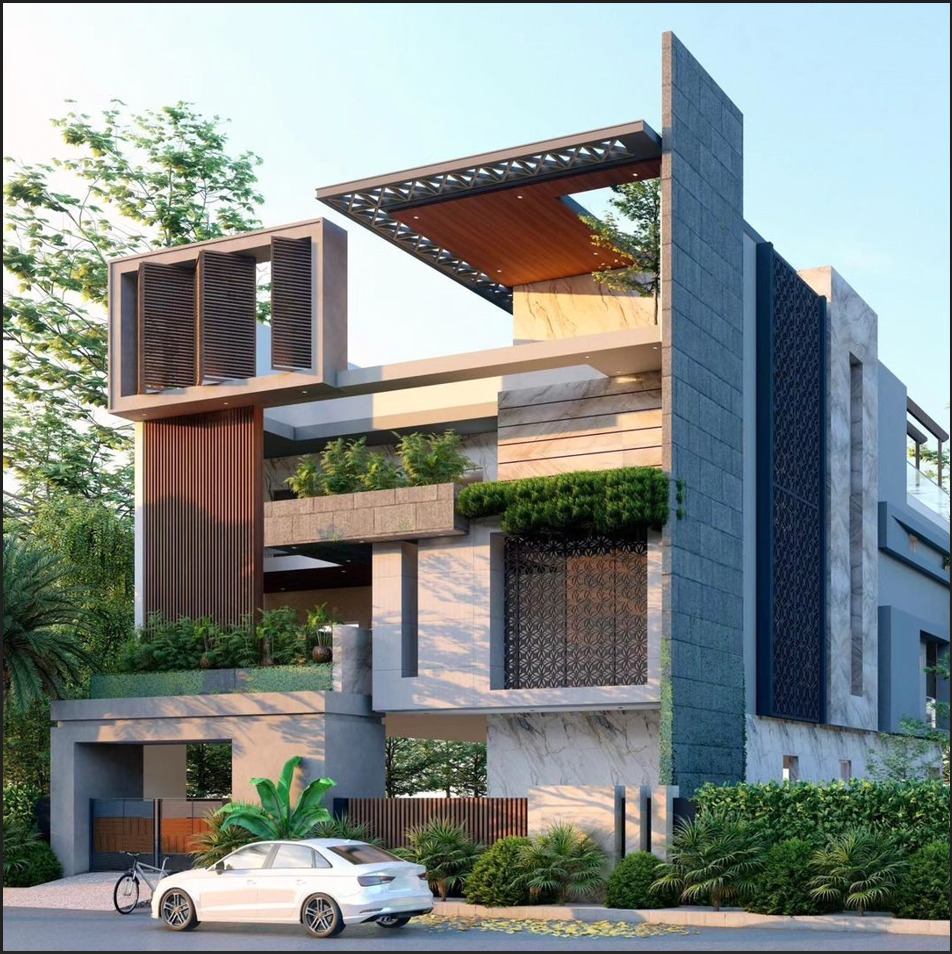 AMR BuildTech architectural design for Some Of Our Architectural Project By AMR BuildTech in Bhopal, Madhya Pradesh, India