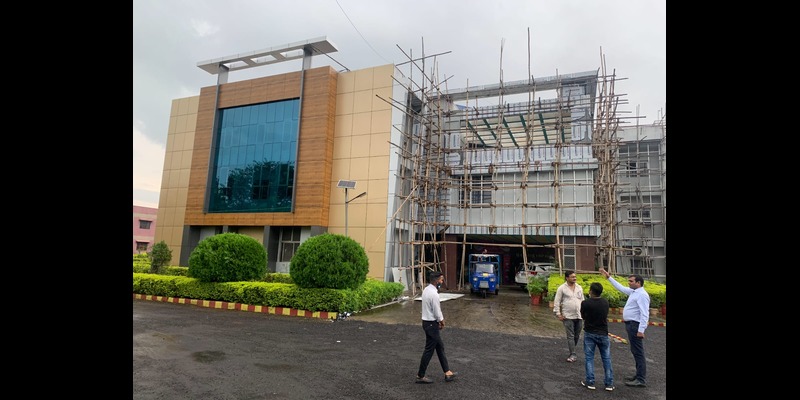 Bhopal Madhya Pradesh India Another Commercial Building Completed Construction 01 – AMR BuildTech Bhopal