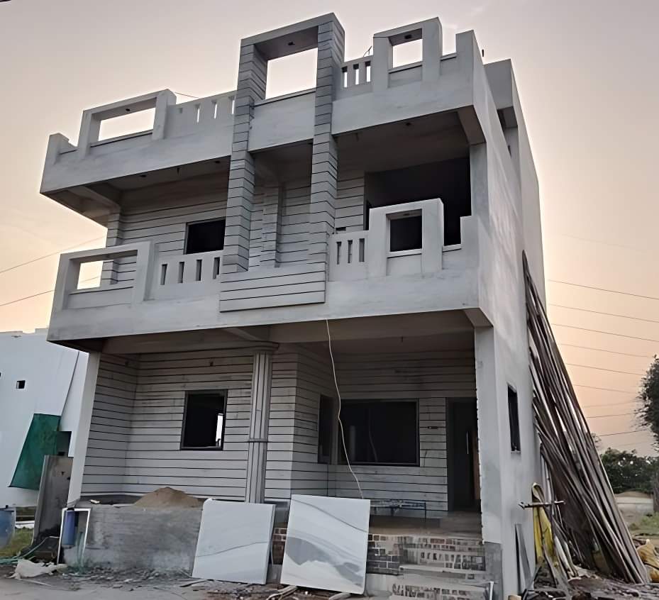 Bhopal Madhya Pradesh India Duplex House Construction 02 – AMR BuildTech Bhopal