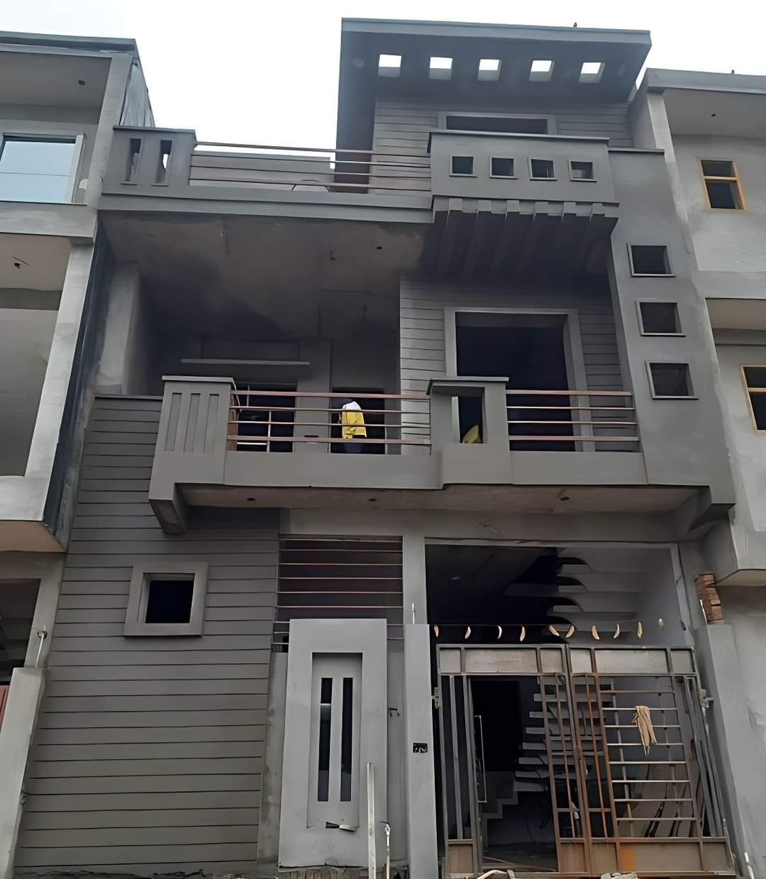 Bhopal Madhya Pradesh India Duplex House Construction 04 – AMR BuildTech Bhopal