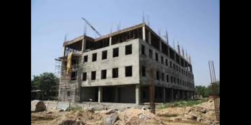 Bhopal Madhya Pradesh India Hotel Building Structure Brickwork And Plaster Construction 01 – AMR BuildTech Bhopal