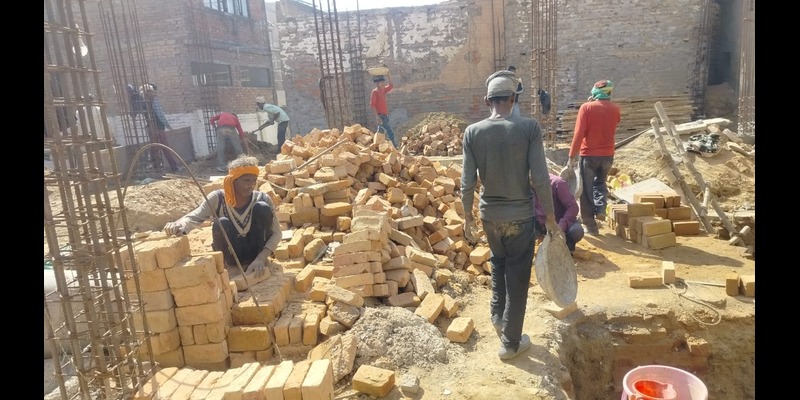 Bhopal Madhya Pradesh India New Project Started At Rohit Nagar Bhopal Construction 02 – AMR BuildTech Bhopal