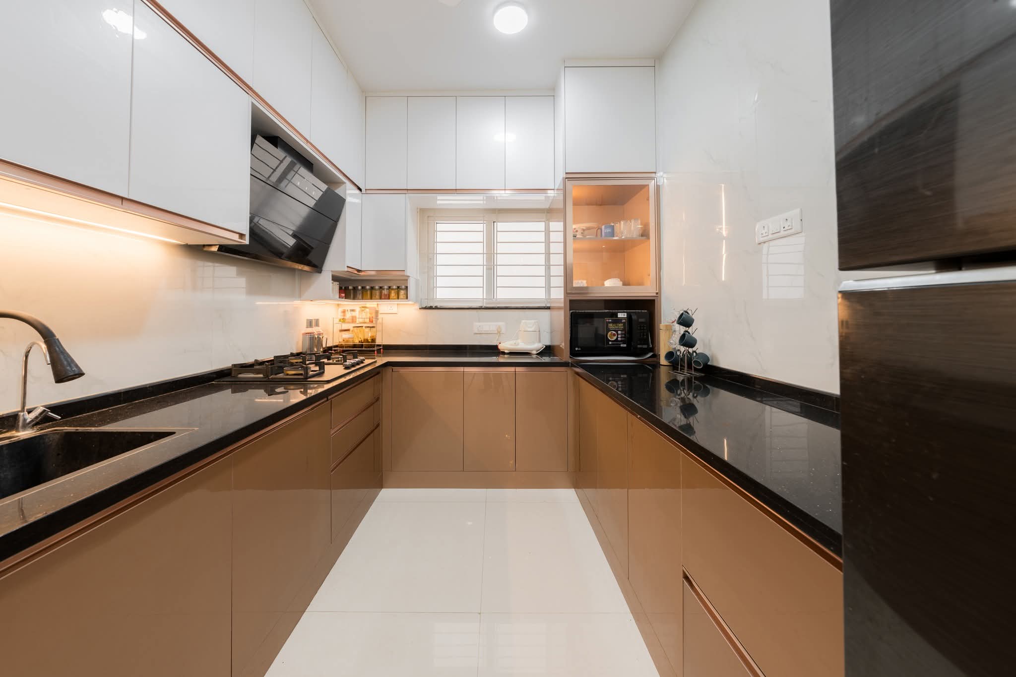 Bhopal Madhya Pradesh India Some Of C Shape Modular Kitchen Project By Cmk Amr Buildtech Modular Kitchen 05 – AMR BuildTech Bhopal