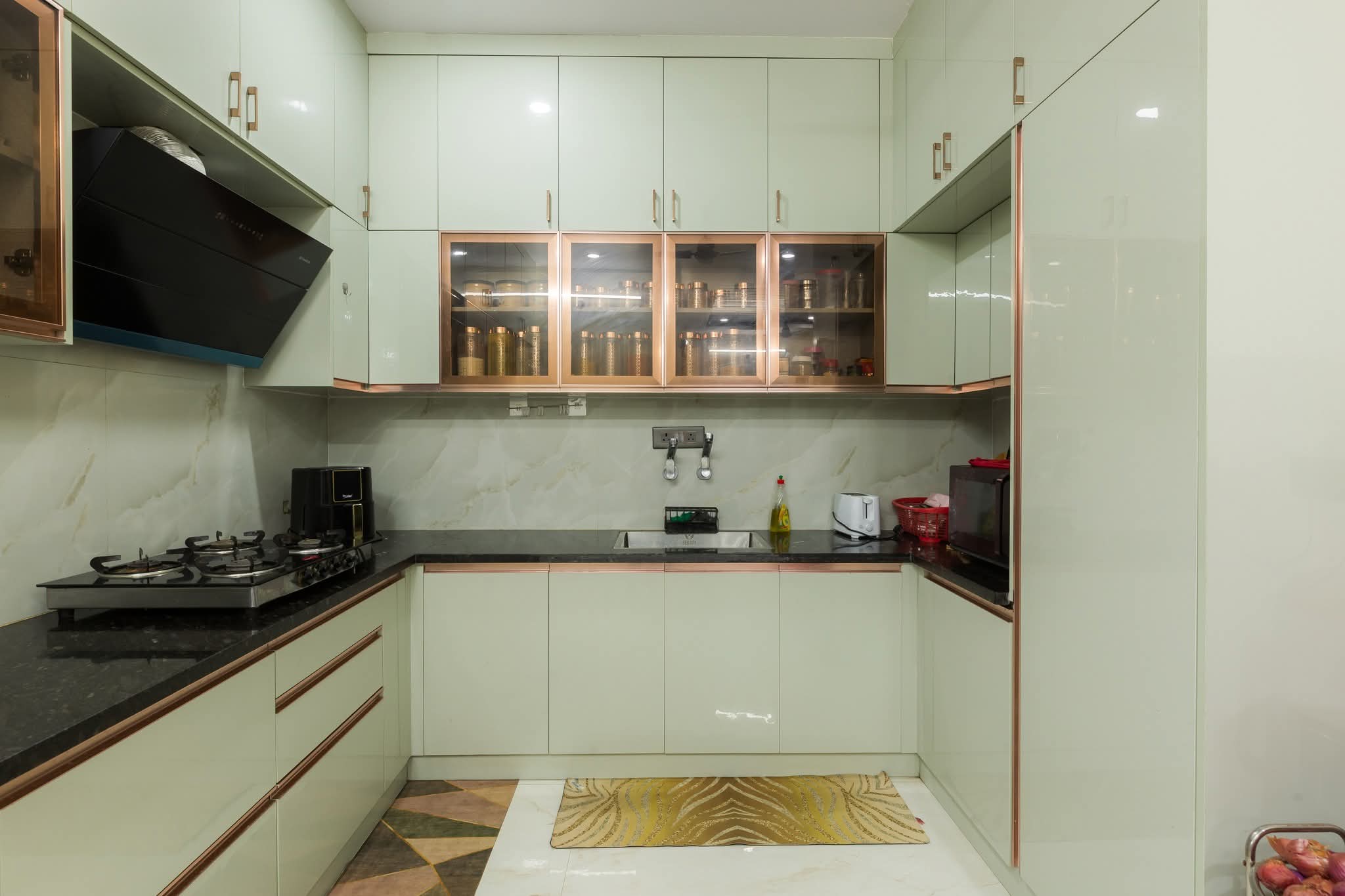 Bhopal Madhya Pradesh India Some Of C Shape Modular Kitchen Project By Cmk Amr Buildtech Modular Kitchen 06 – AMR BuildTech Bhopal