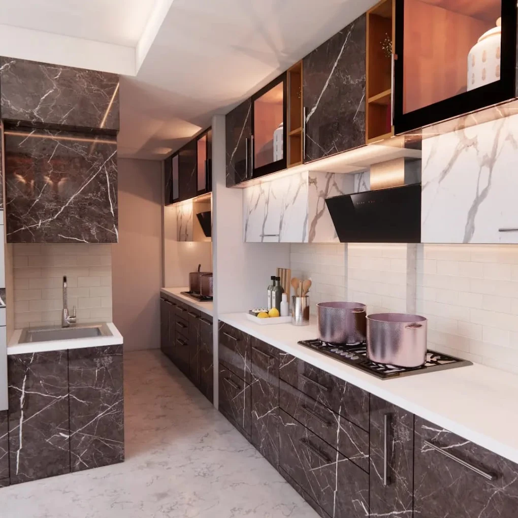 Bhopal Madhya Pradesh India Some Of I Shape Modular Kitchen Project By Cmk Amr Buildtech Modular Kitchen 04 – AMR BuildTech Bhopal