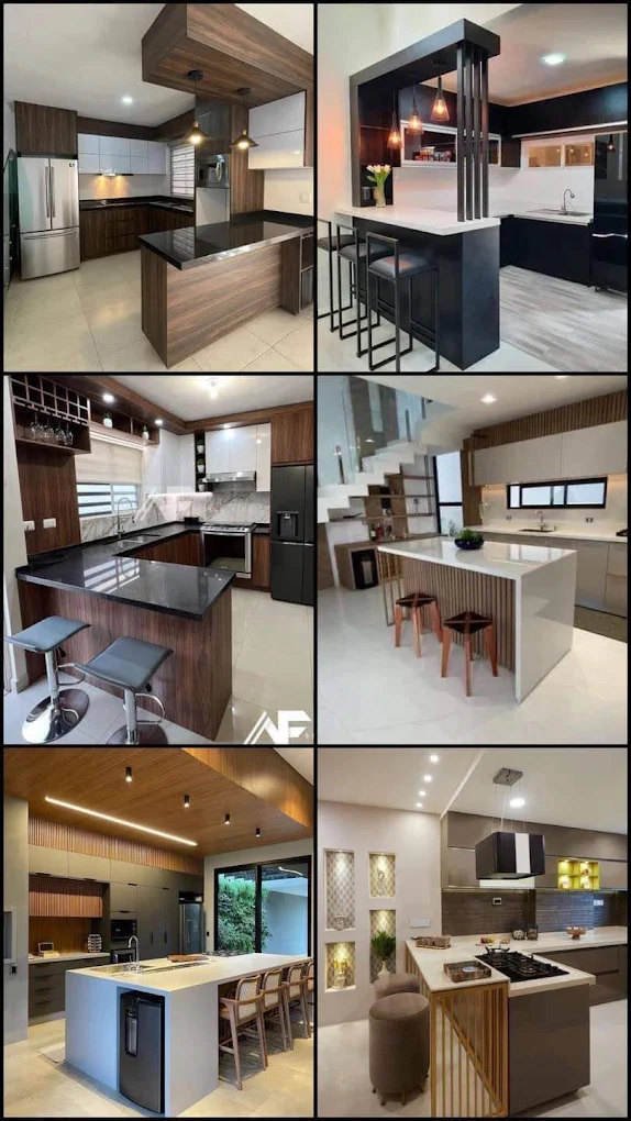 AMR BuildTech interior design project — Some Of Island Kitchen Projects By CMK AMR BuildTech, Bhopal, Madhya Pradesh, India