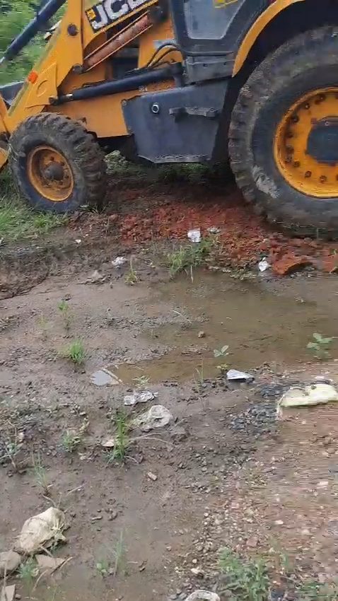 Construction work excavation foundation — AMR BuildTech construction work on Ongoing Construction in Bhopal, Madhya Pradesh, India