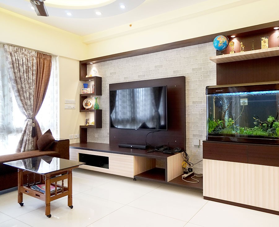 Complete home interior work in Bhopal by AMR BuildTech – expert interior execution