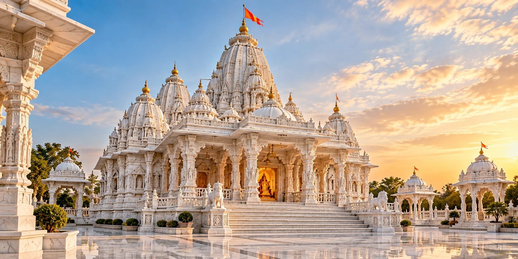 Marble mandir construction Bhopal