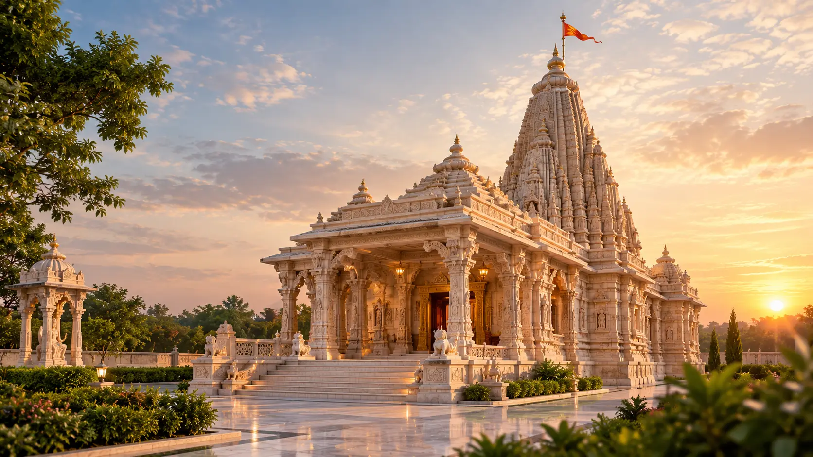 Society mandir construction by MANDIR AMR BuildTech