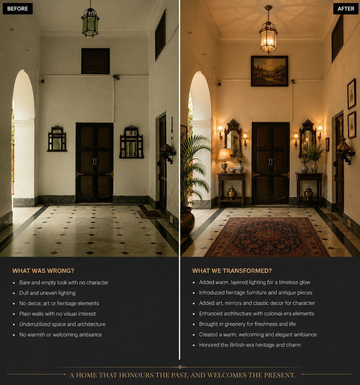 AMR BuildTech interior design project — Some Of Our Renovation Interior Project By AMR BuildTech, Bhopal, Madhya Pradesh, India