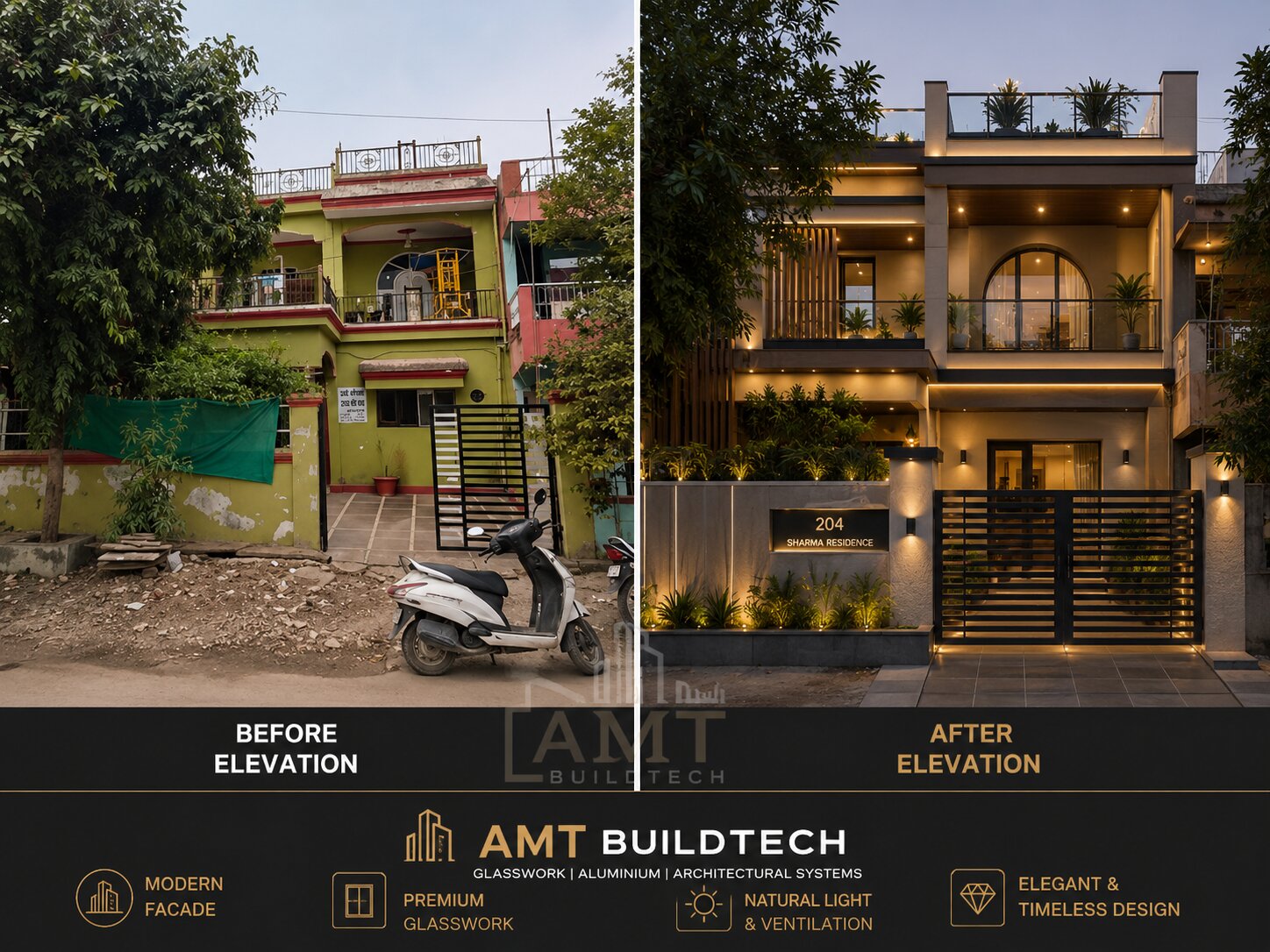 AMR BuildTech interior design project — Some Of Our Renovation Interior Project By AMR BuildTech, Bhopal, Madhya Pradesh, India