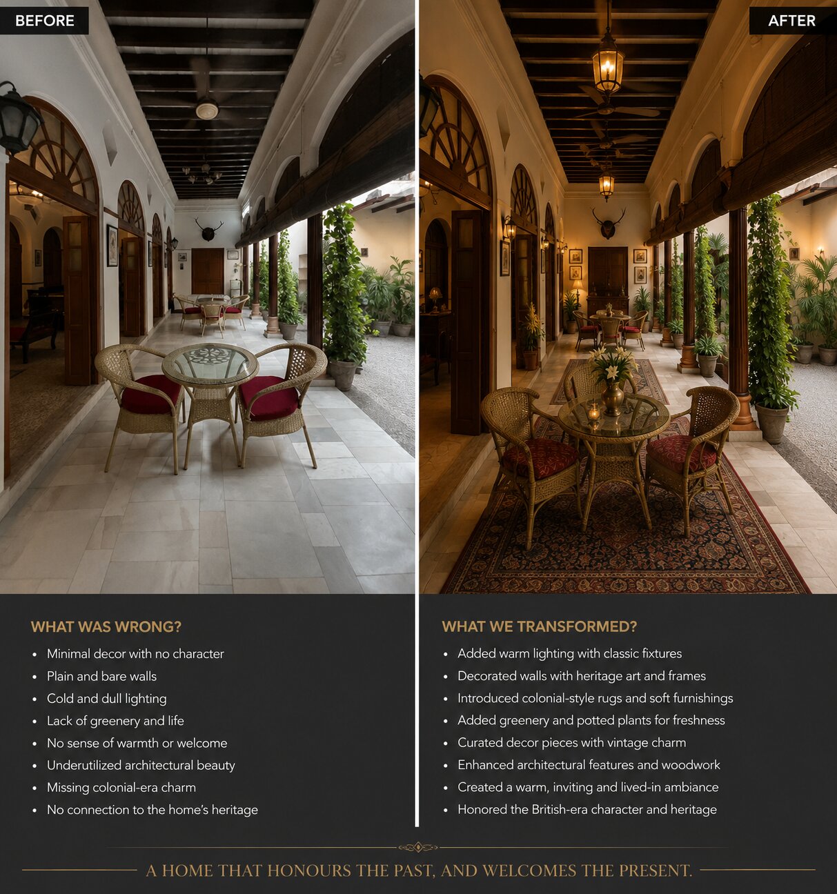 Interior Renovation Project in Bhopal by RenoVista