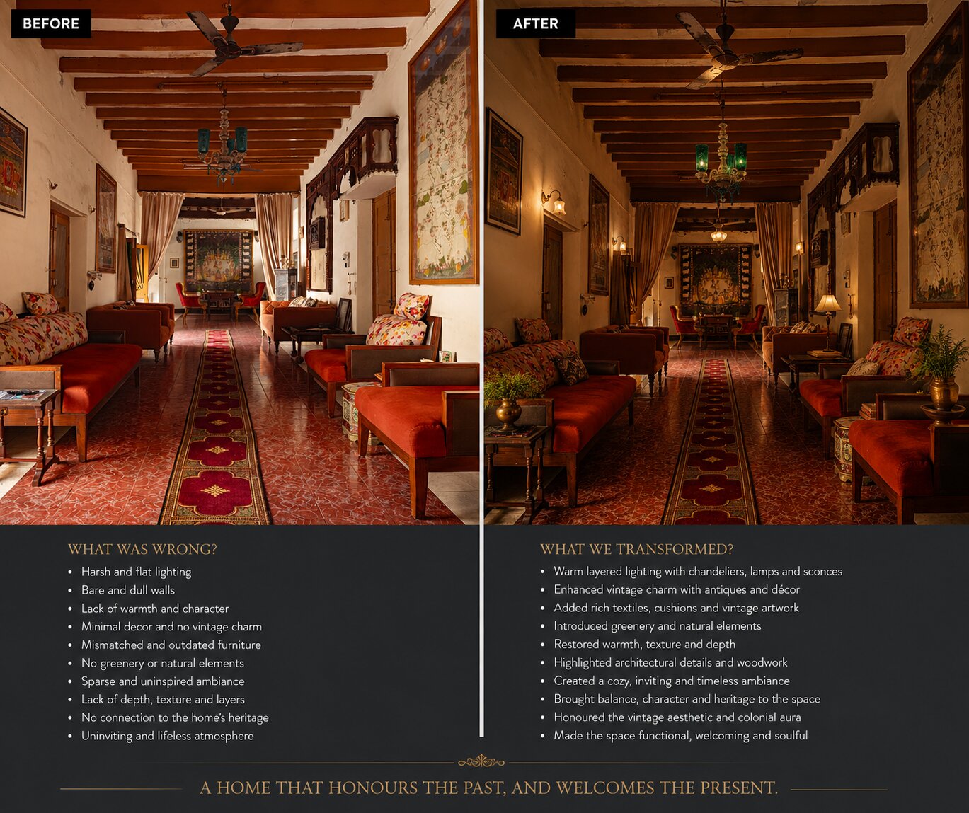 Interior Renovation Project in Bhopal by RenoVista