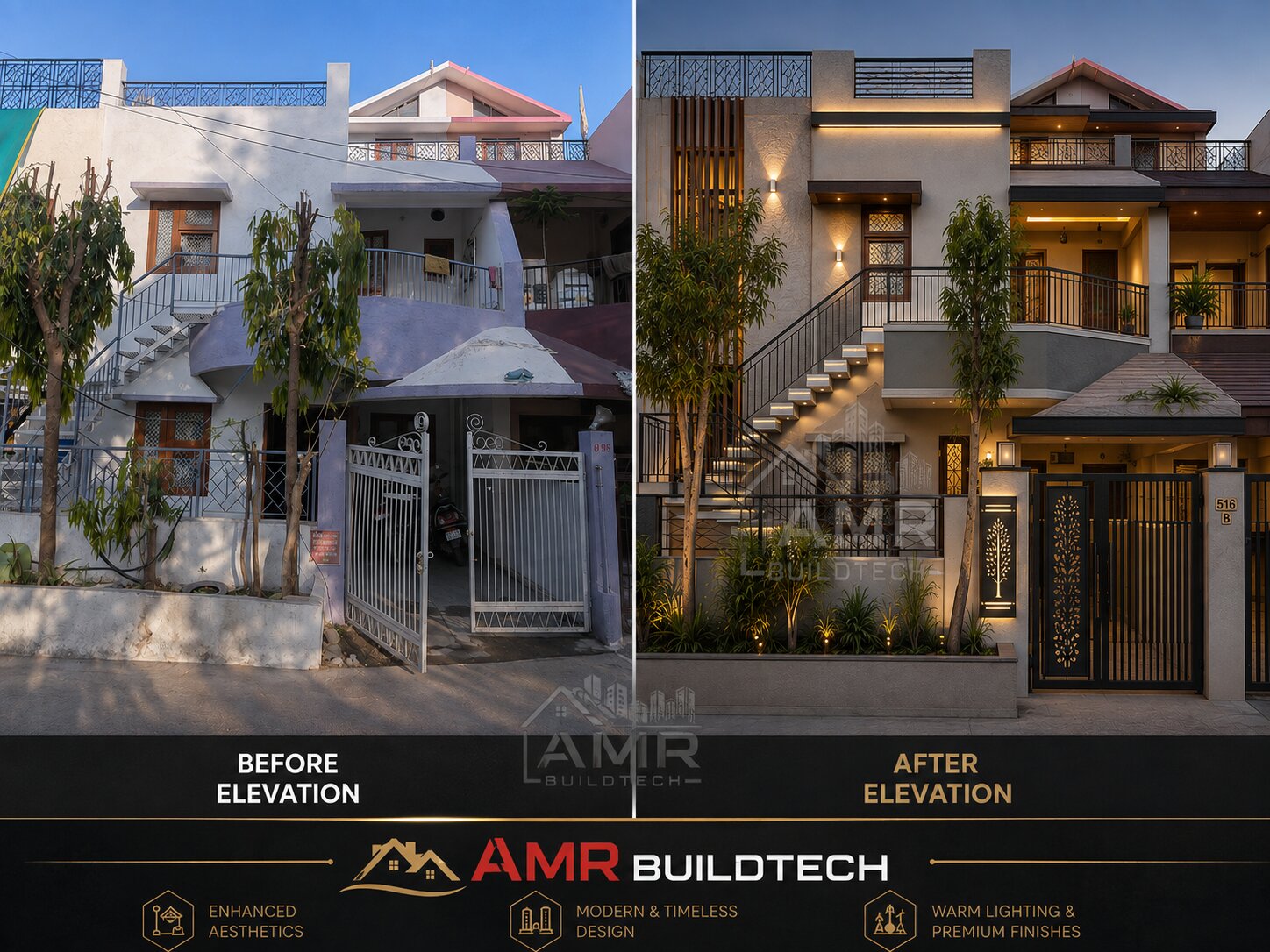 Home Renovation Project in Bhopal by RenoVista
