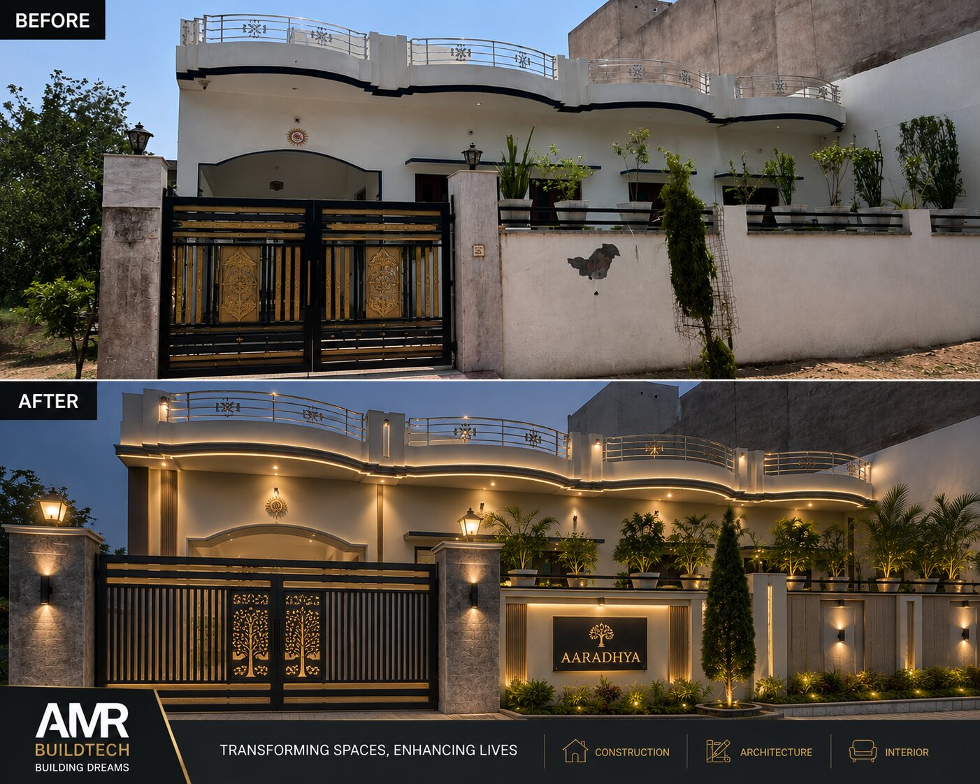 Home Renovation Project in Bhopal by RenoVista
