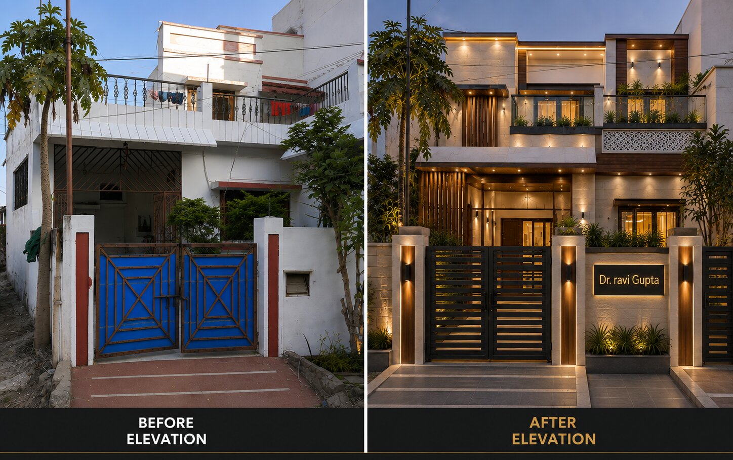 Home Renovation Project in Bhopal by RenoVista