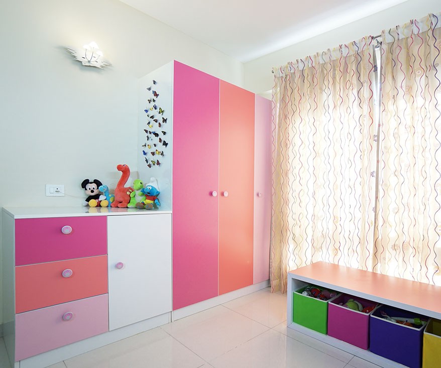 Standard 1 BHK living room interior design Bhopal